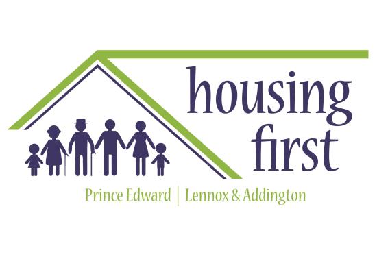 Prince Edward Lennox and Addington Housing First logo