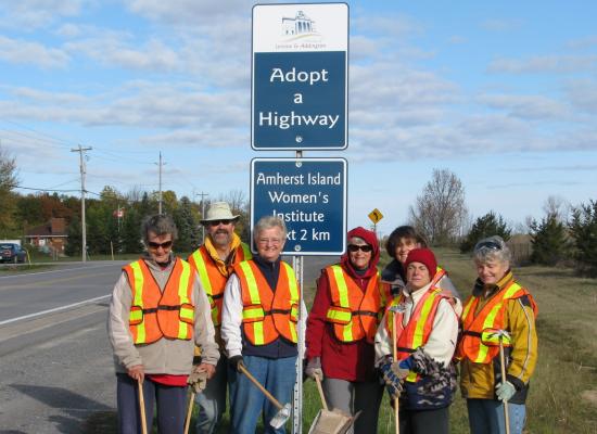 adopt a highway participants road side