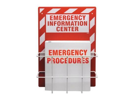 bulletin board for emergency information