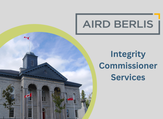 Aird & Berlis Integrity Commissioner Services
