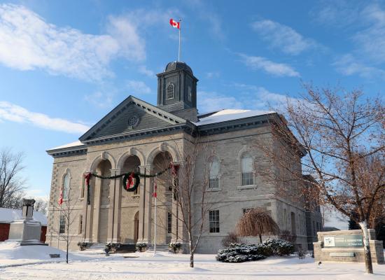 County Court House in Winter