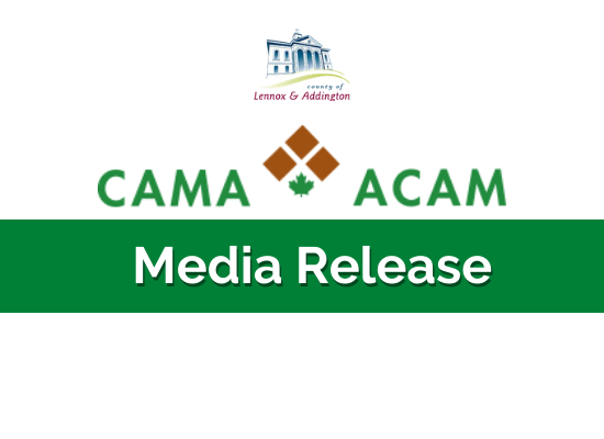 logo for CAMA and County of Lennox and Addington
