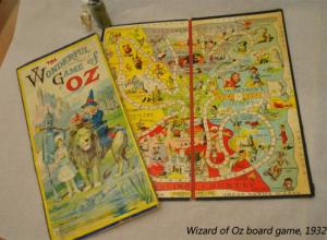 Wizard of Oz Board Game, 1932